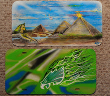 Hand-Painted License Plates (one-of-a-kind)